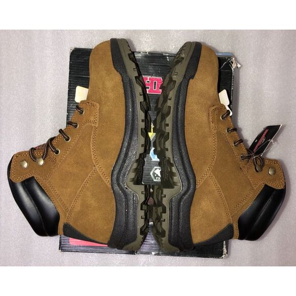 Brahma Women's Diane II Steel Toe Slip Resistant Waterproof Work Boots Size 8 - Picture 14 of 16